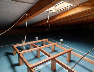 Zateplení patrového domu pomocí foukané izolace